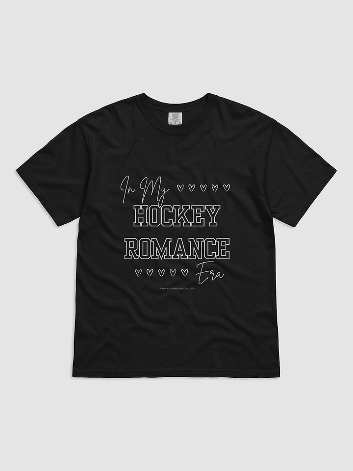 Hockey Romance Era Heart T-Shirt (Dark Mode) product image (2)