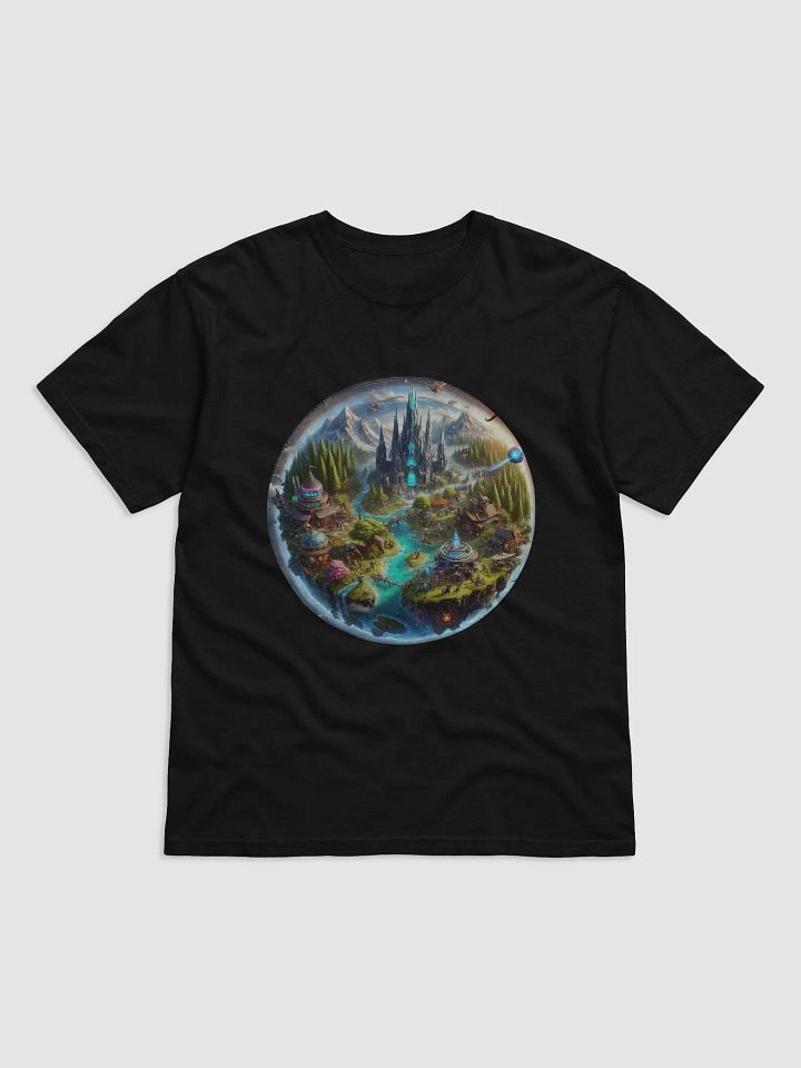 Futuristic Fortress Fantasy T-Shirt product image (1)