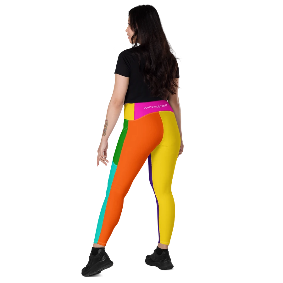 School of Chaos Colourblock Leggings product image (49)