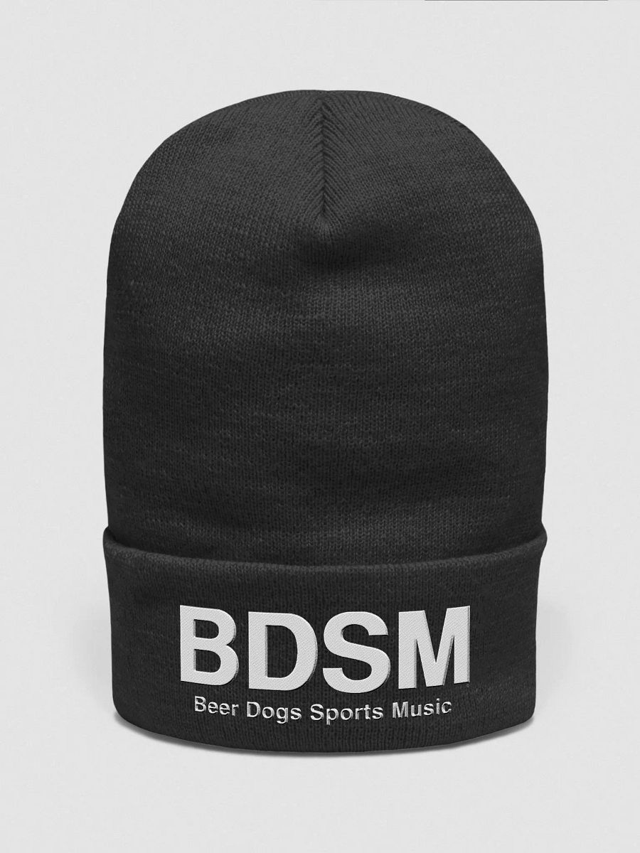 BEER DOGS SPORTS MUSIC BDSM Beanie product image (2)