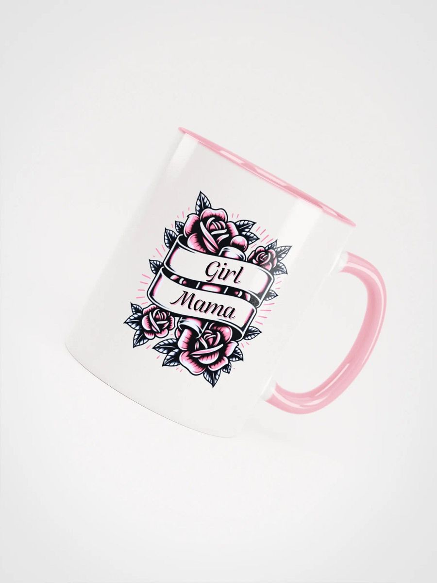 Girl Mama Floral Tattoo Ceramic Mug product image (4)