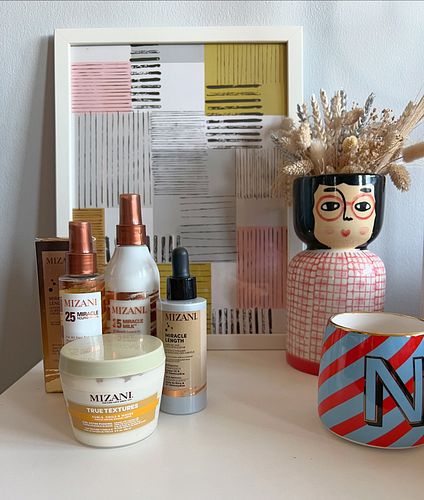 Treated my hair to a much needed TLC with these fab products from @mizani they cater to type 4 hair which is simply fantastic...