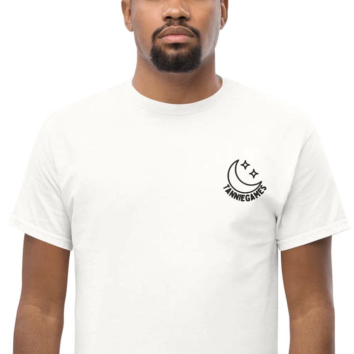 Embroidered Tanniegames Logo White Tee Variant product image (1)
