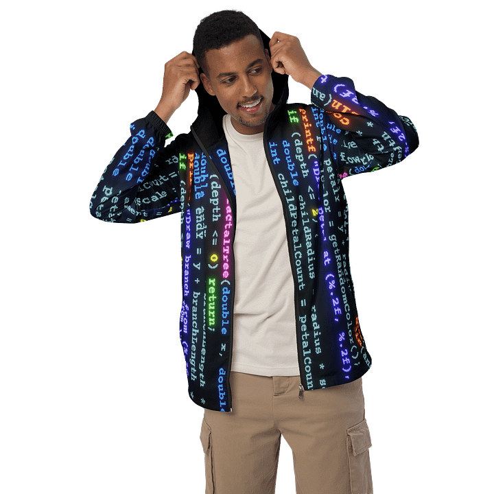 Computer Programming in C (zip up windbreaker) product image (1)