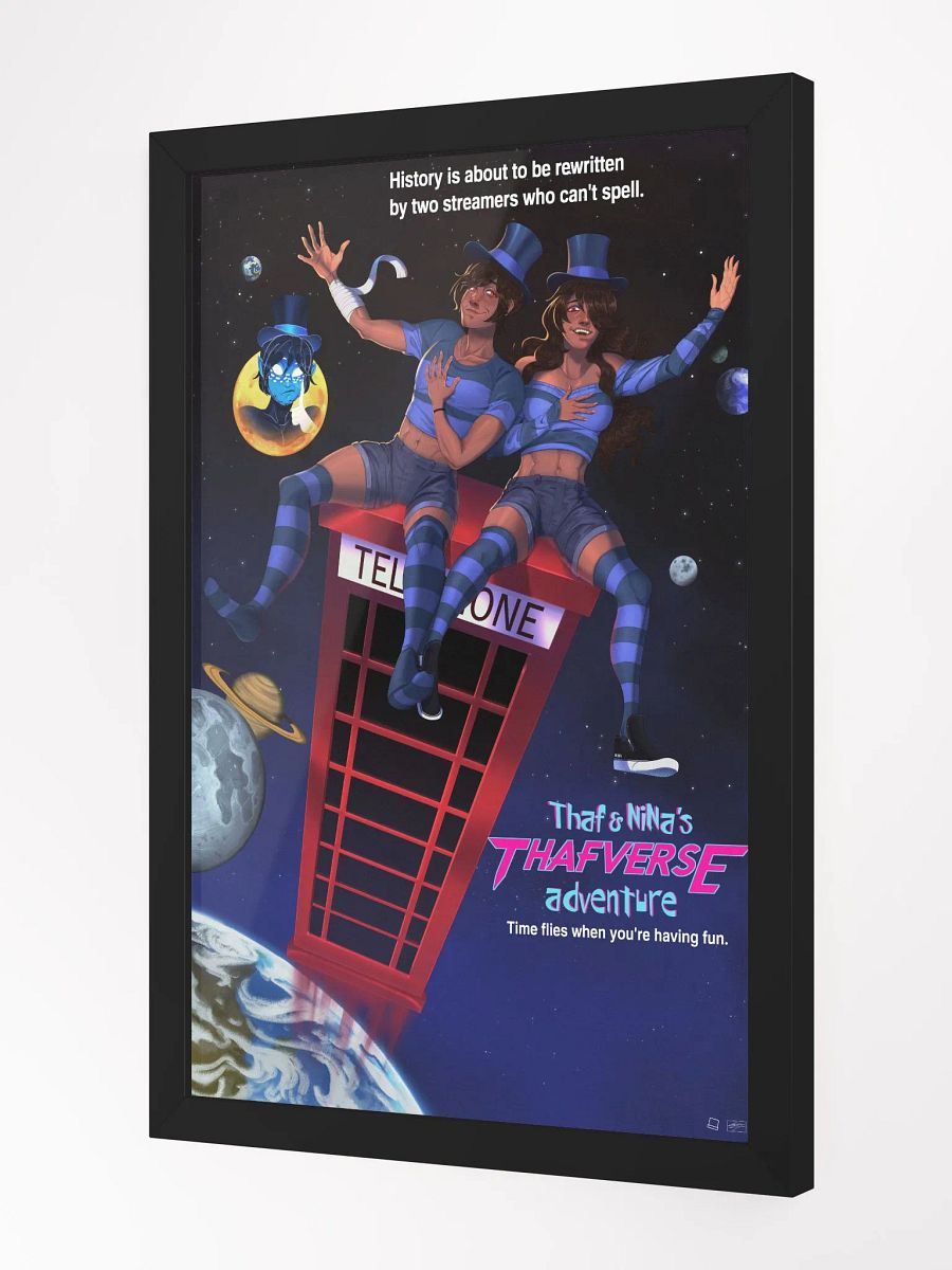 Thaf & Nina's Thafverse Adventure - Limited Edition Framed Poster product image (4)
