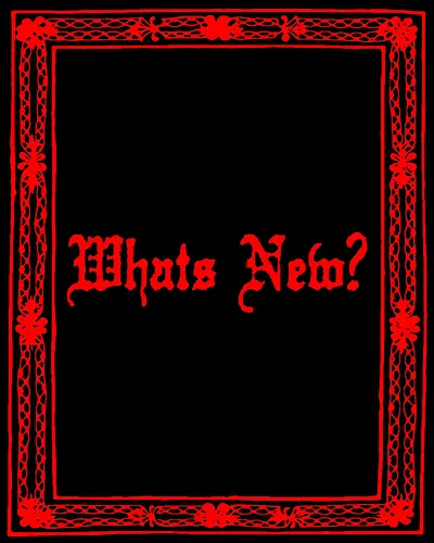 Hey hey! Quick update with all the stuff that’s been cooking with me lately! Wanted to keep yall in the loop🤘

Also, slight d...