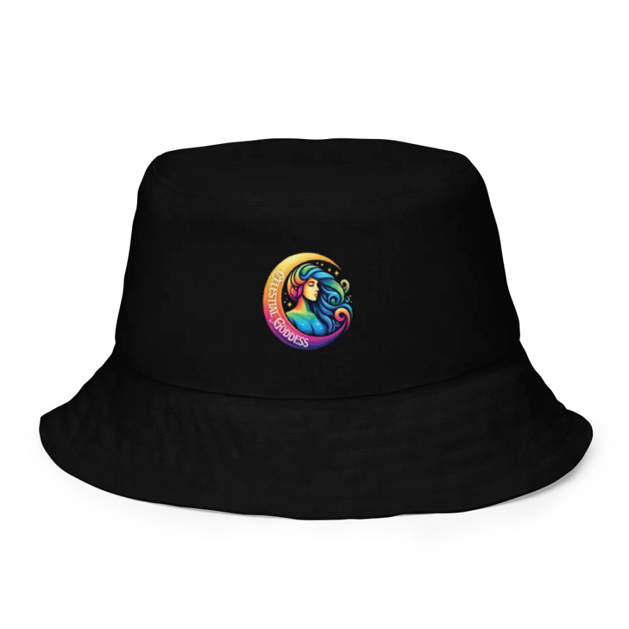 Celestial Crescent Moon Reversible Bucket Hat product image (5)