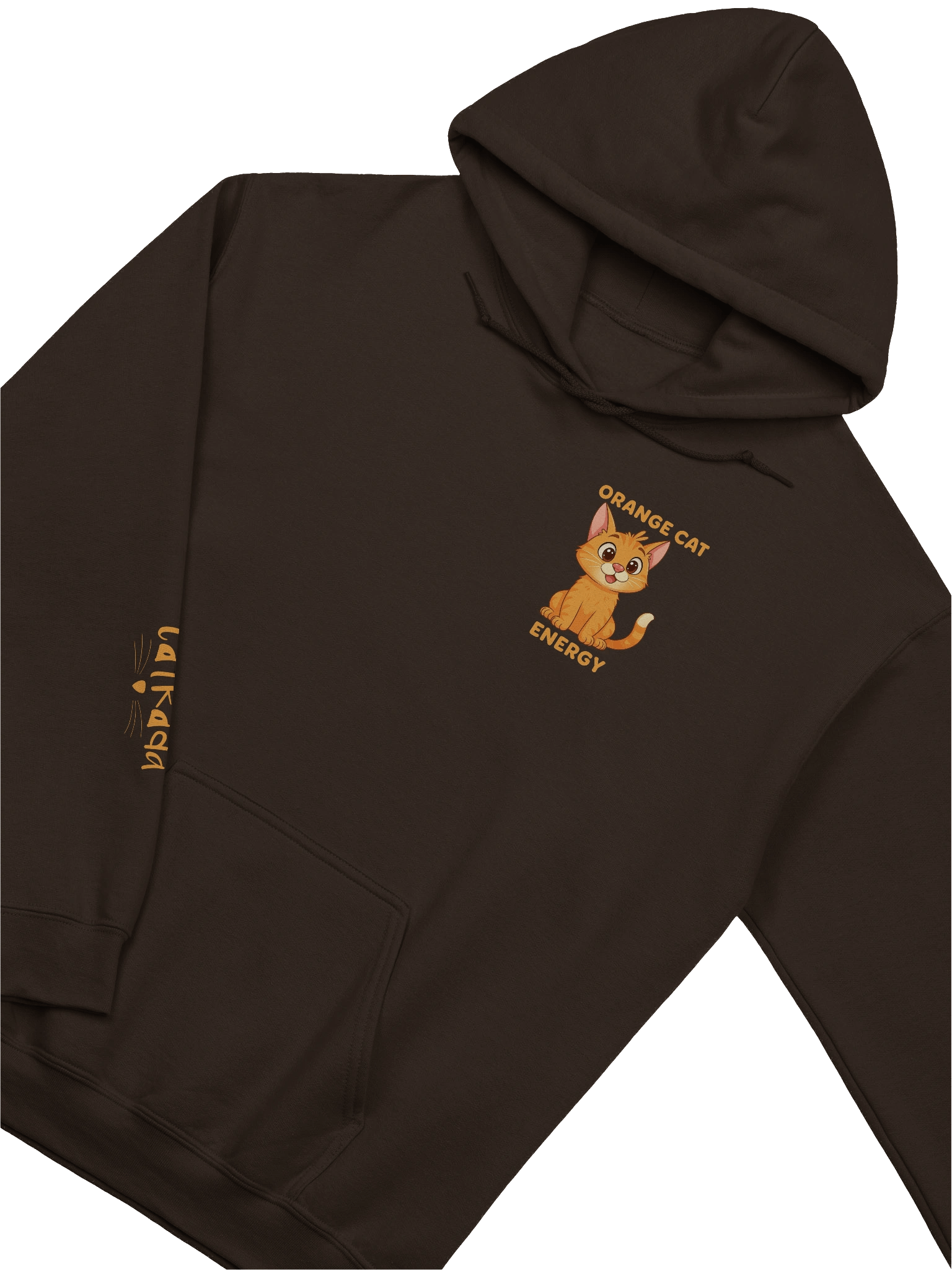 ORANGE CAT ENERGY HOODIE product image (9)