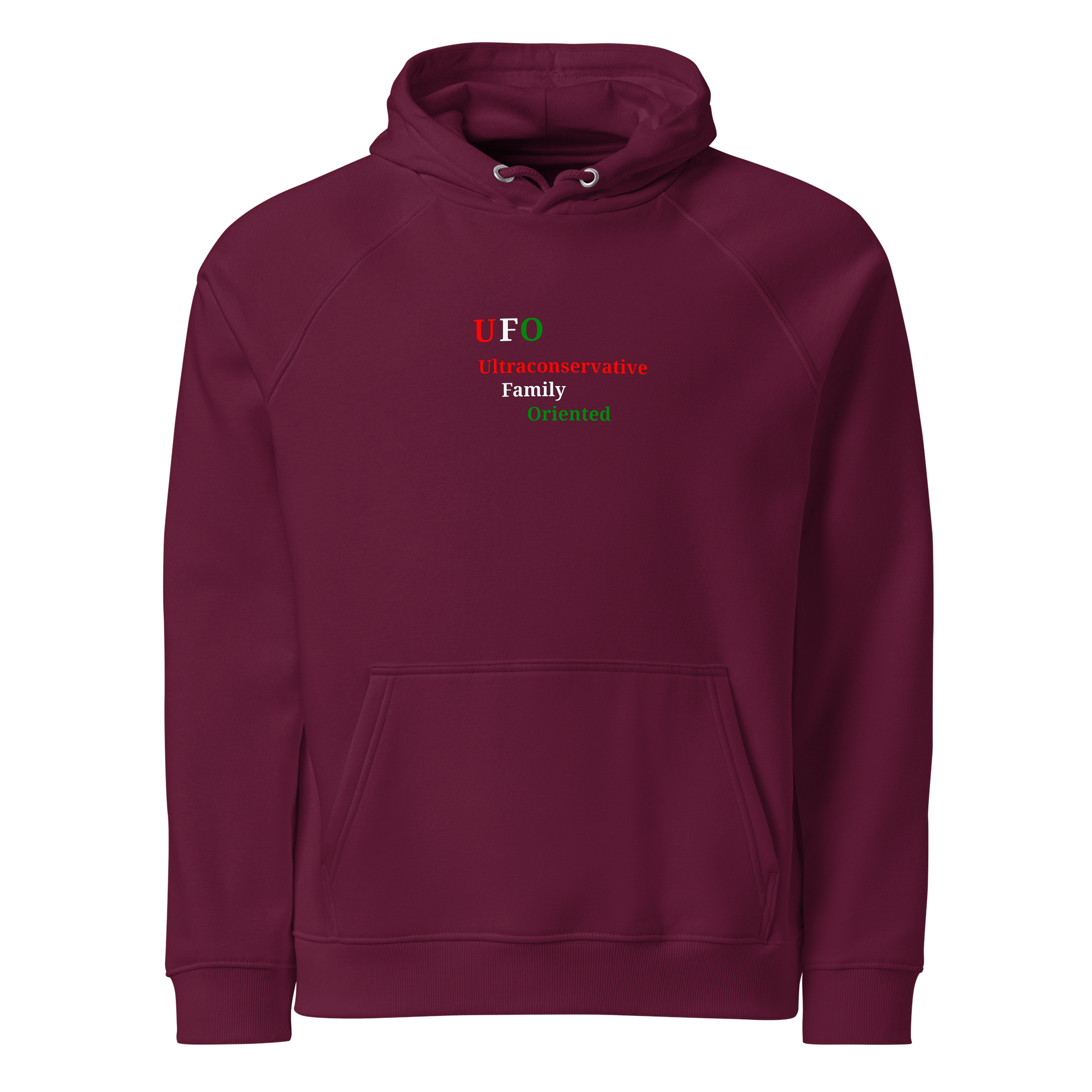 UFO Acronym Colorful Unisex Hoodie product image (1)