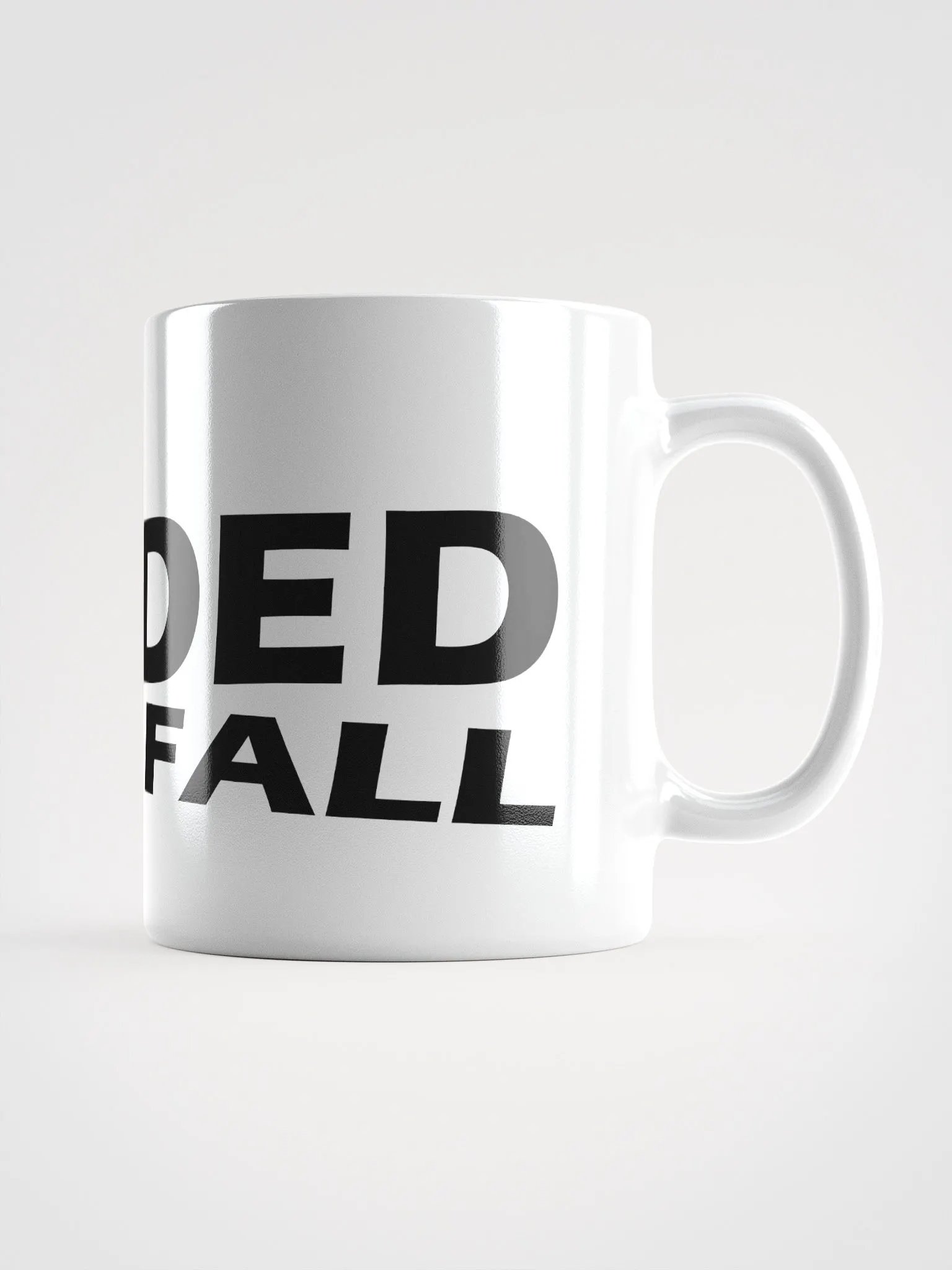 Divided We Fall - Black - White Glossy Mug product image (3)