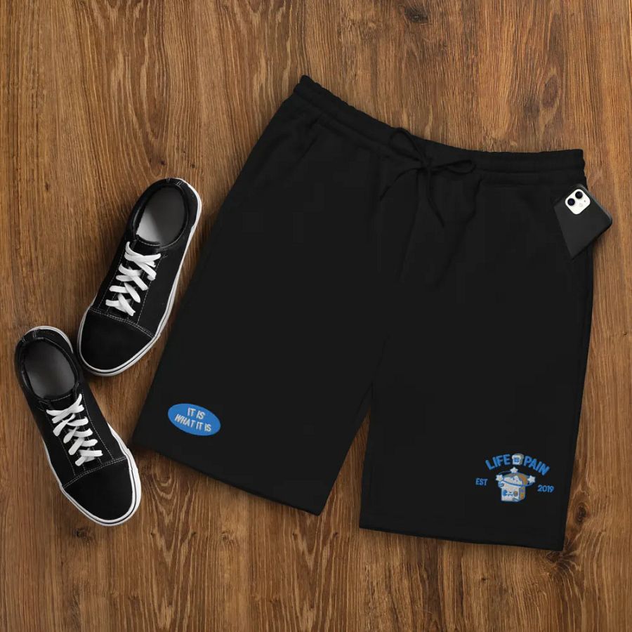 Life is Pain Embroidered Shorts product image (10)