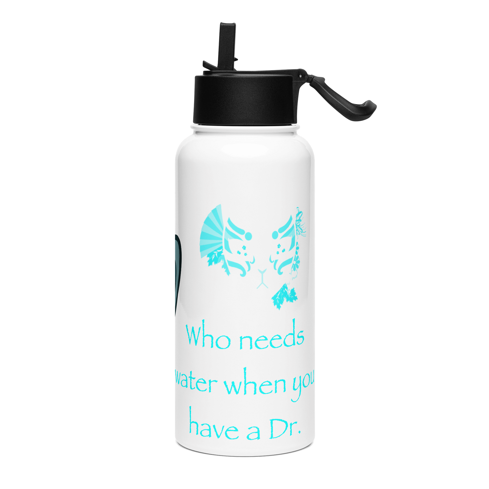 Kitsune meme water bottle! product image (3)