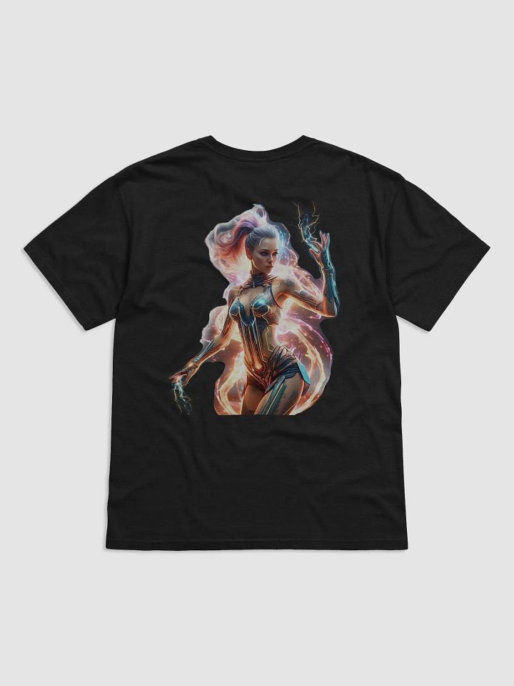 Electric Divinity: Cyber Goddess Edition Tee product image (18)
