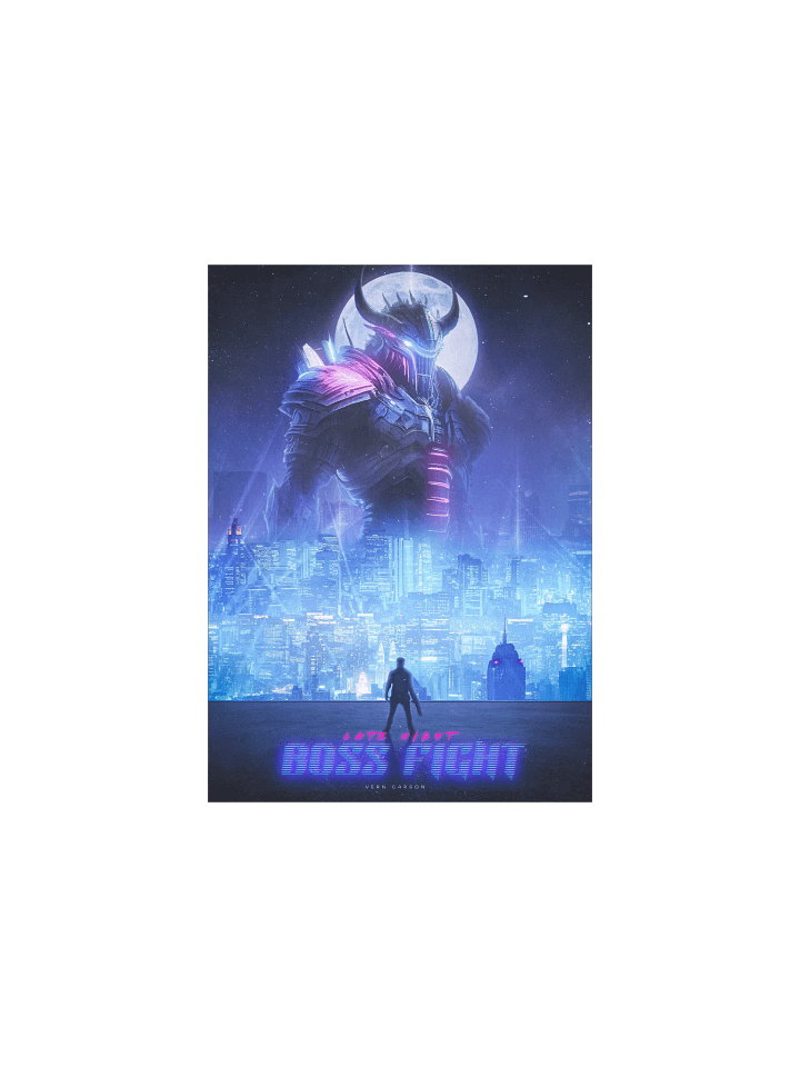 Late Night Boss Fight - Poster product image (1)