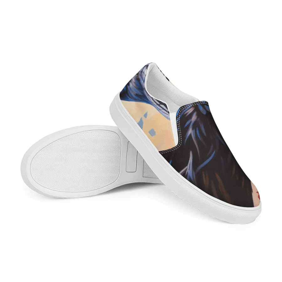 Men's Slip-On Canvas Shoes with Lovely Bird Design 🕊️ product image (12)