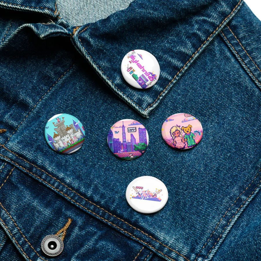Pixel Button Collection product image (16)