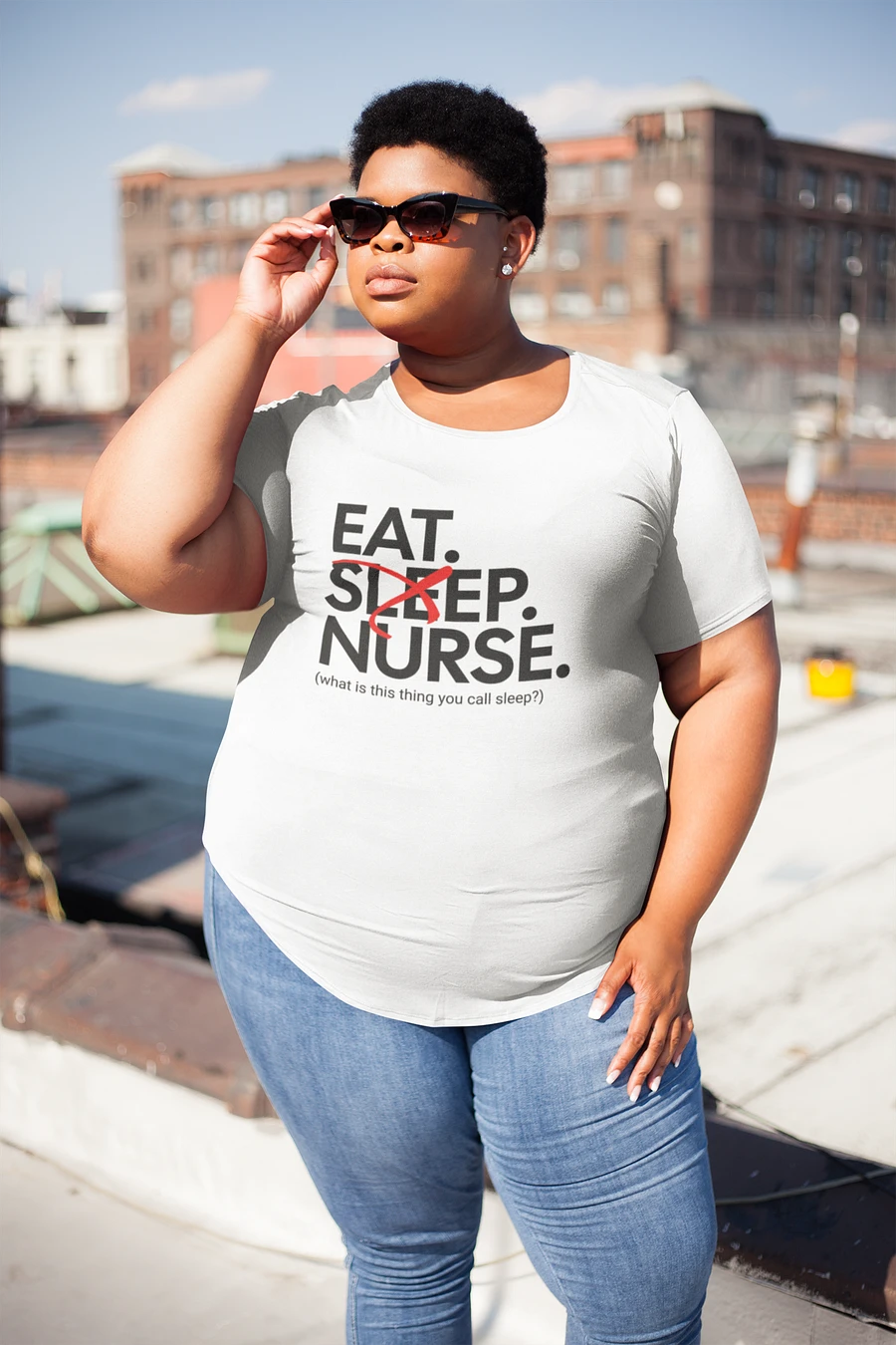 Eat Sleep Nurse T-Shirt (Light) product image (27)