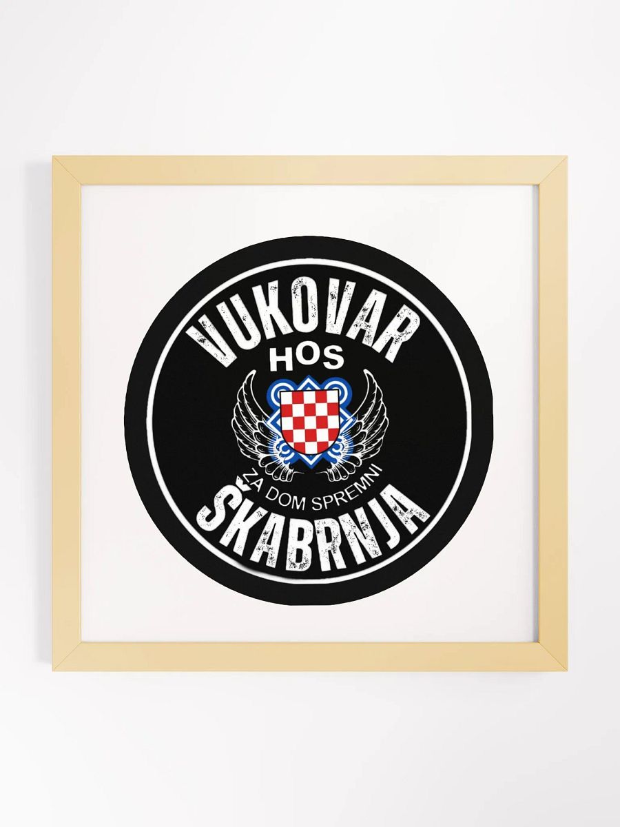 VUKOVAR - ŠKABRNJA Emblem Matte Poster product image (5)