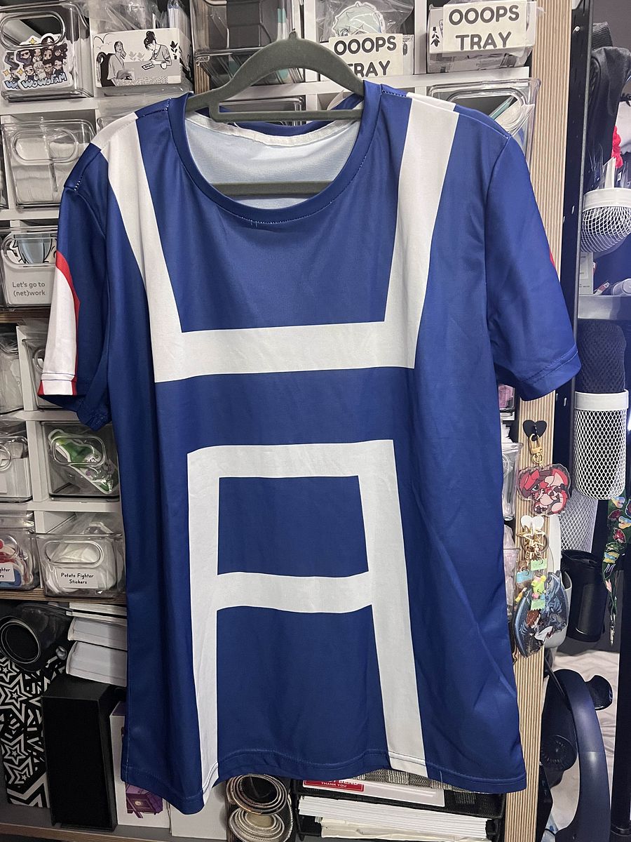 My Hero Academia UA High School Training Uniform Custom Cosplay 3D All Over Printed T-shirt (Worn once) product image (1)