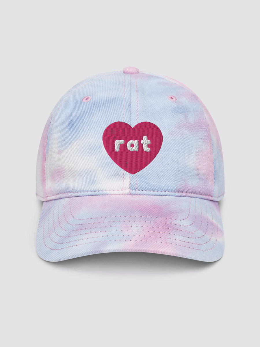 Rat ♥ Limited Edition Valentines Tie-Dye Dad Hat (Embroidered) | Black Friday Throwback product image (1)