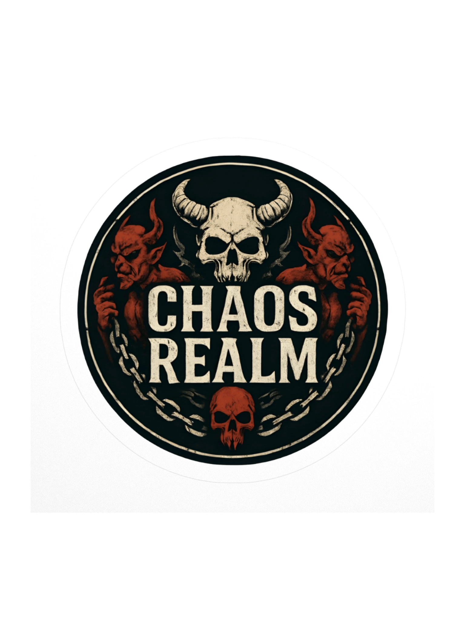 Chaos realm sticker product image (1)