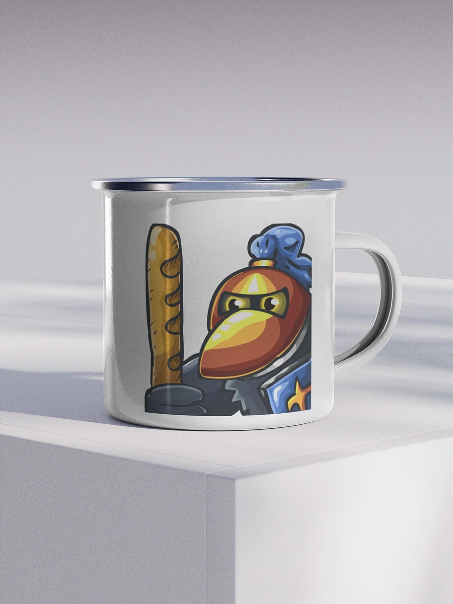 French Knight Enamel Mug product image (1)