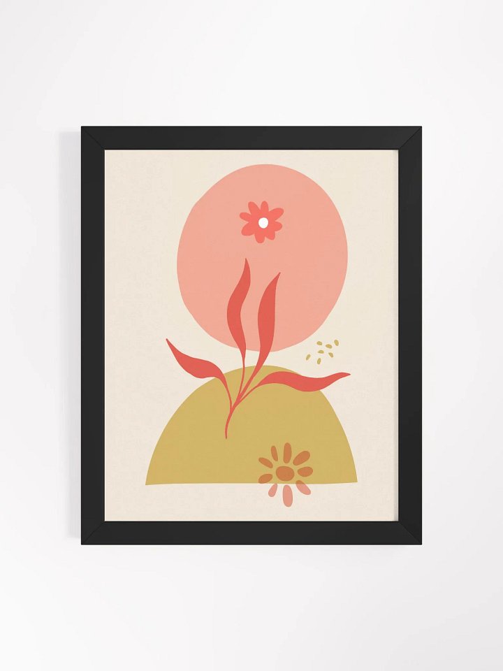 Eco-Friendly Ayous Wood Framed Matte Poster product image (11)