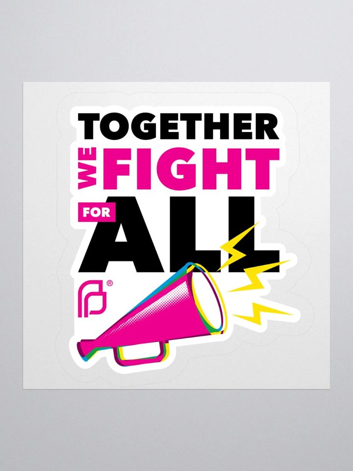 Together We Fight Sticker product image (1)