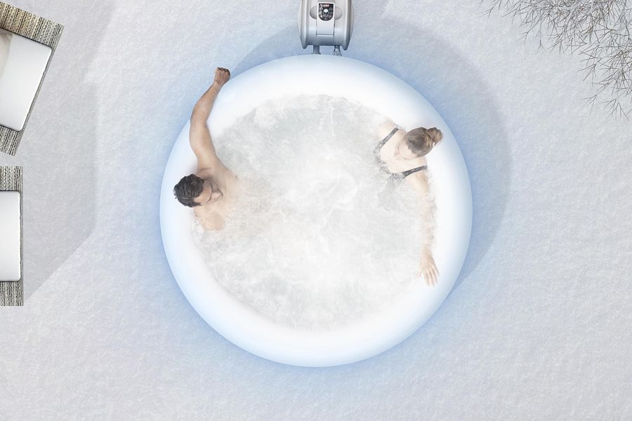 60059 Lay-z-Spa 77" x 26" Hollywood Airjet with LED (Portable Hot Tub Jacuzzi) product image (8)