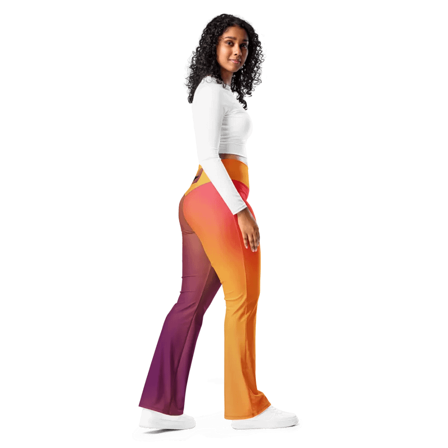 Dreamy Cat Collection Flare Leggings product image (8)