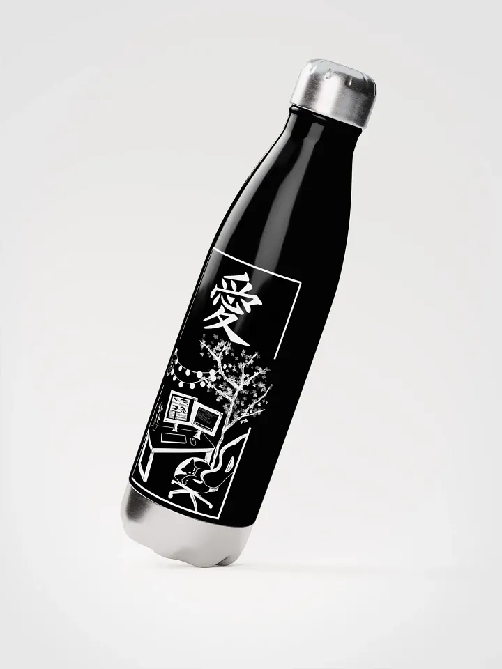 Sakura Streaming Desk Steel Water Bottle product image (2)