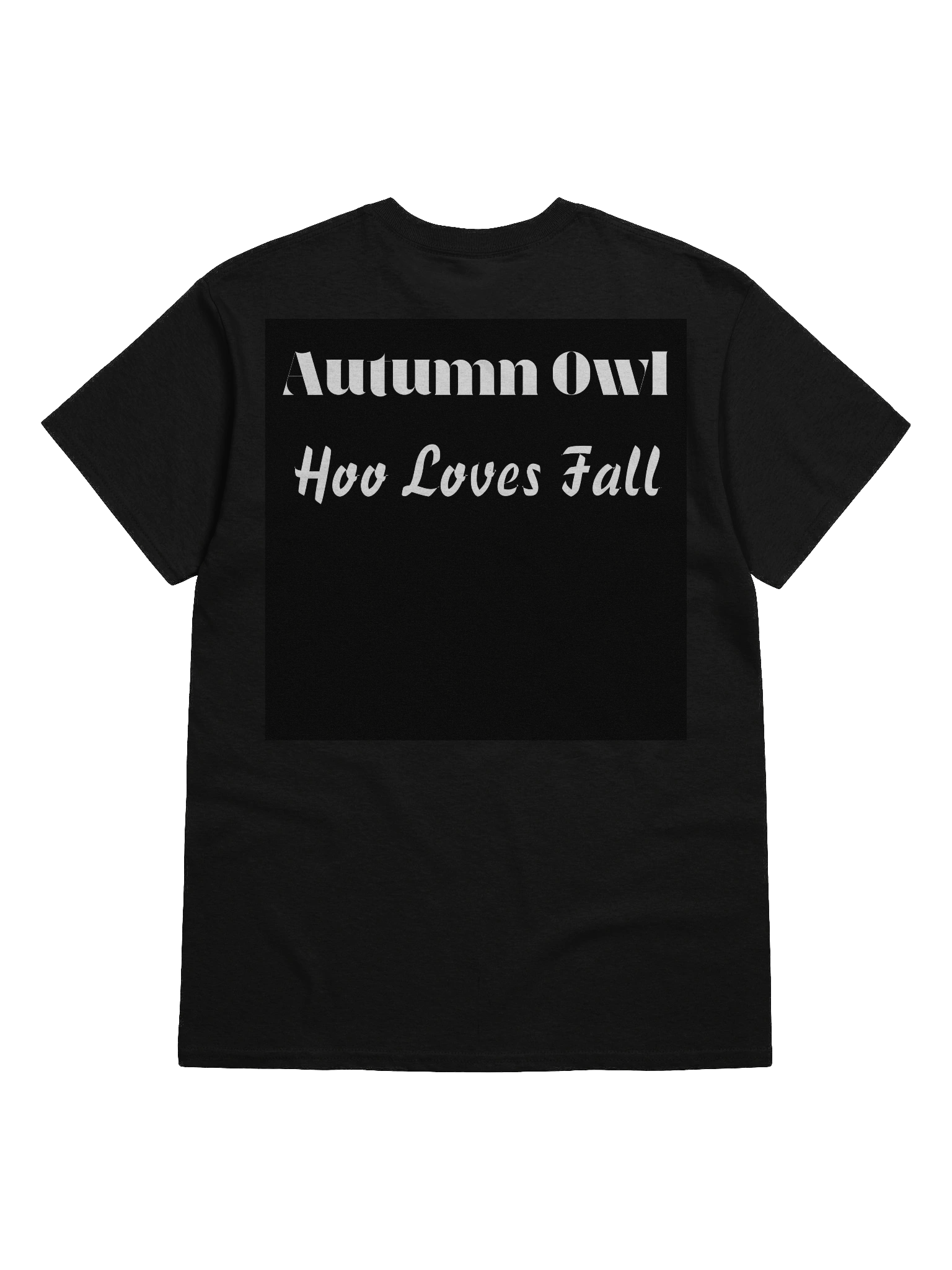 Monochrome Owl Fall T-Shirt product image (63)