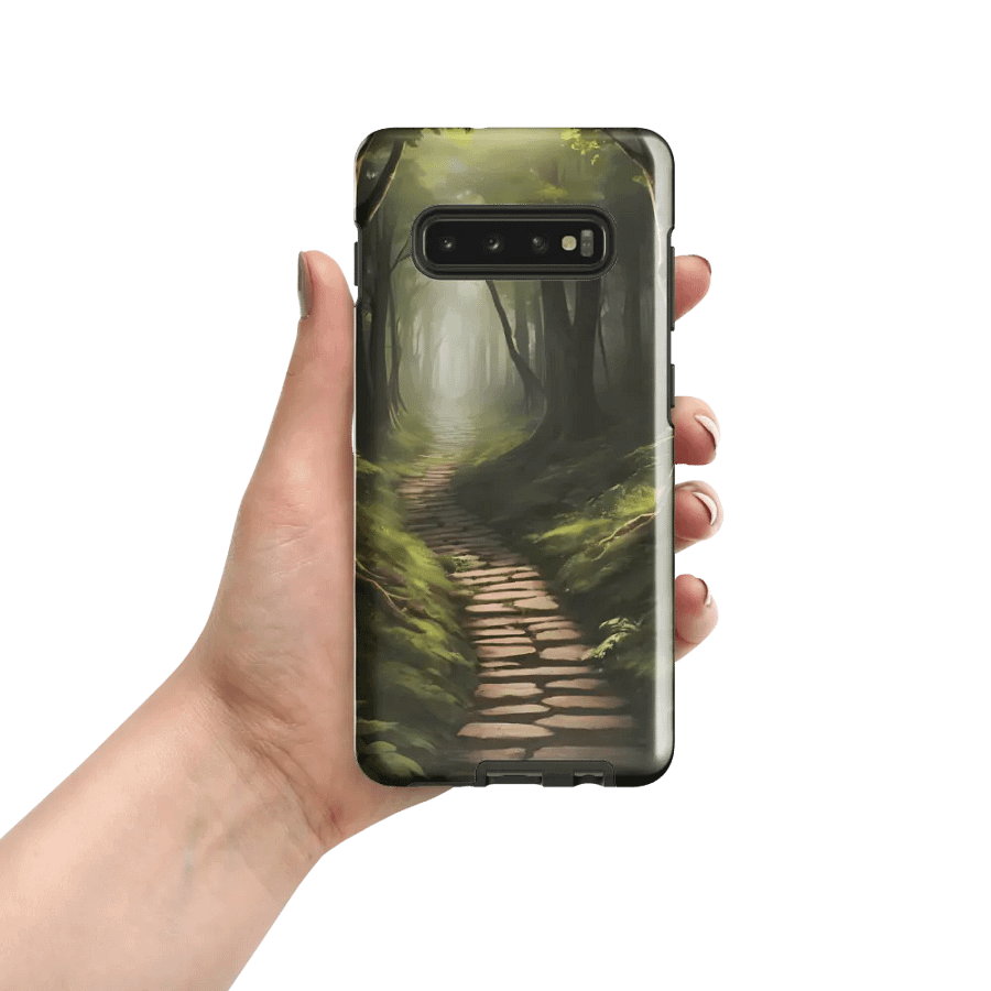 Woodland Stepping Stone Path Samsung Galaxy Case product image (10)