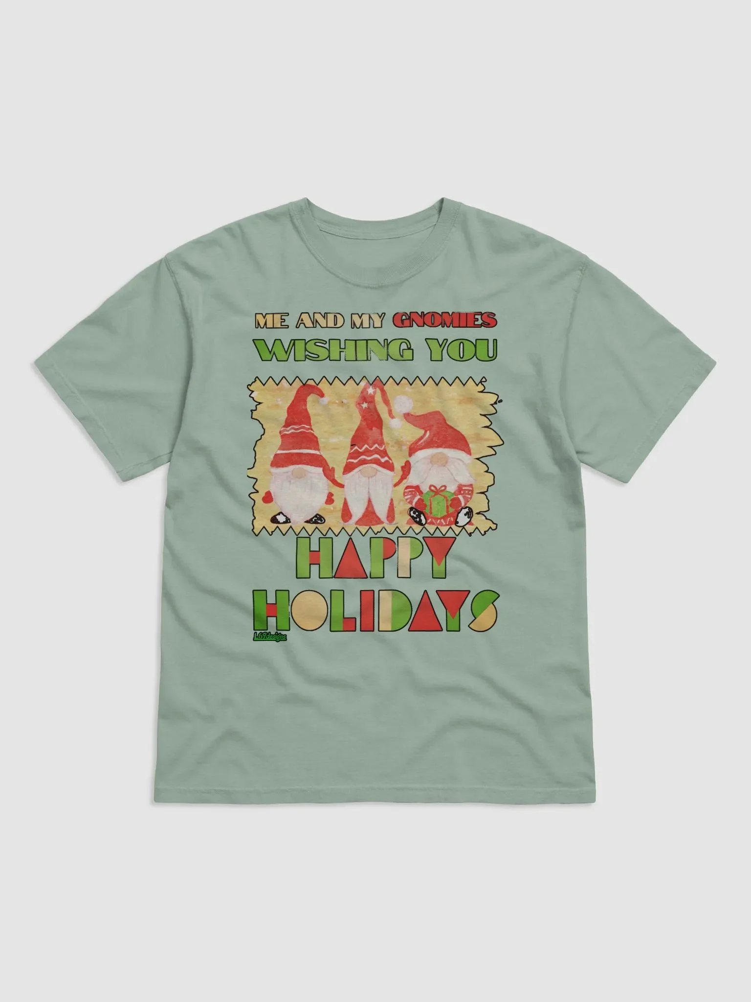 ME AND MY GNOMIES WISHING YOU HAPPY HOLIDAYS product image (14)