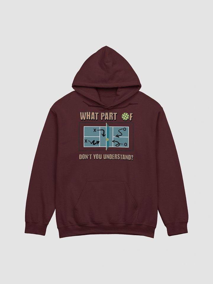 What Part Of Pickleball Dont You Understand Playbook Hoodie product image (1)
