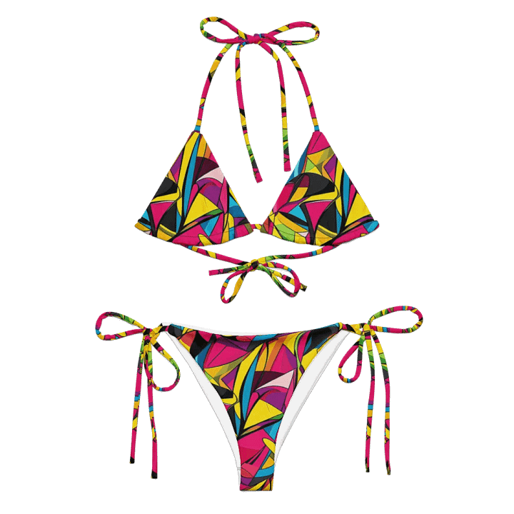 Color Cluster String Bikini Set product image (1)