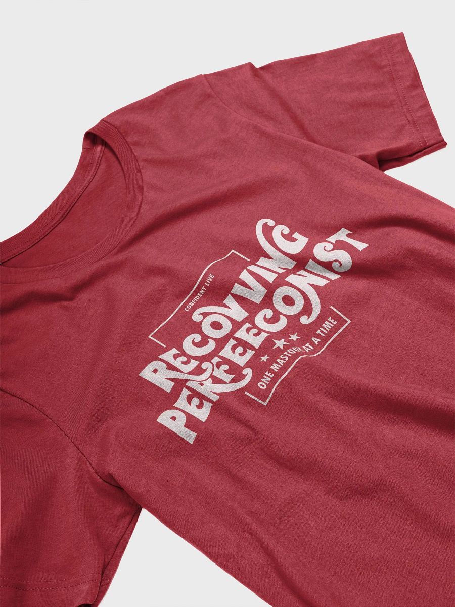 One Mastook Recovving Perfeeconist T-Shirt (Light w/white) product image (3)