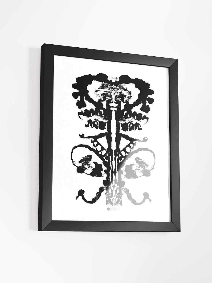 Inkblot no.7 | Framed Print | 11 x 16 product image (3)