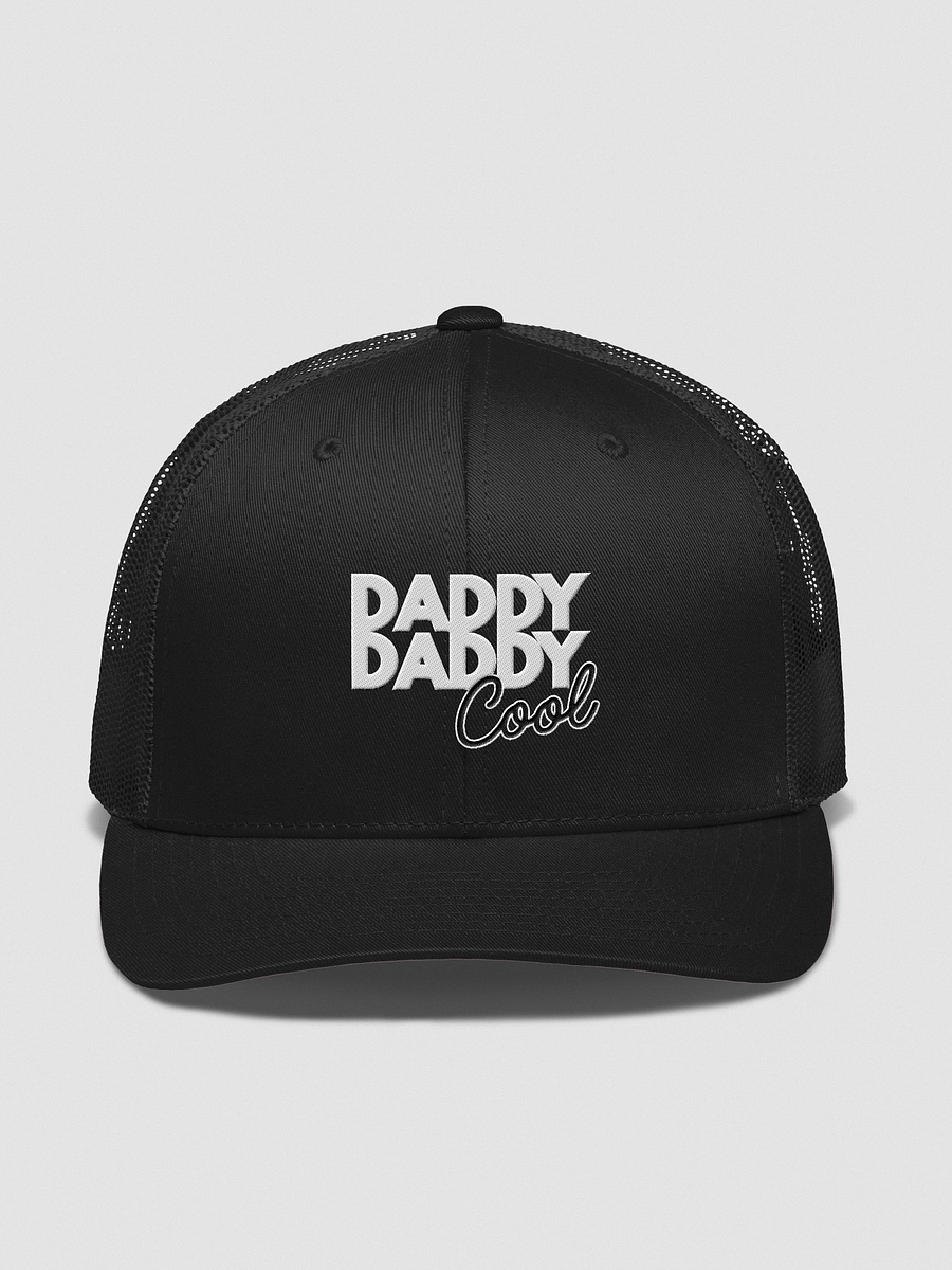 Father's Day Daddy Cool Trucker Cap - white lettering product image (1)