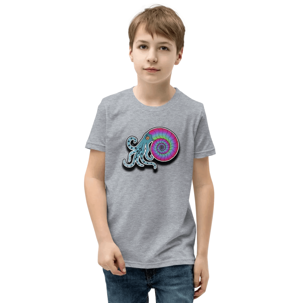 Ammonite Adventure Youth T-Shirt product image (2)