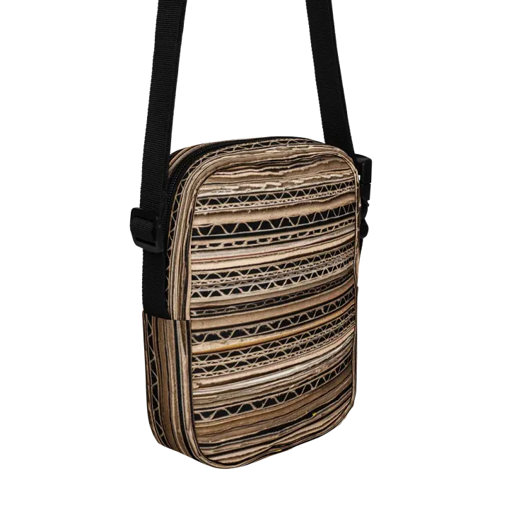 Corrugated Cardboard/ Paper Crossbody Bag product image (2)