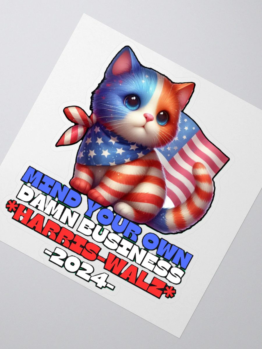 HARRIS-WALZ 2024 MIND YOUR OWN DAMN BUSINESS product image (5)