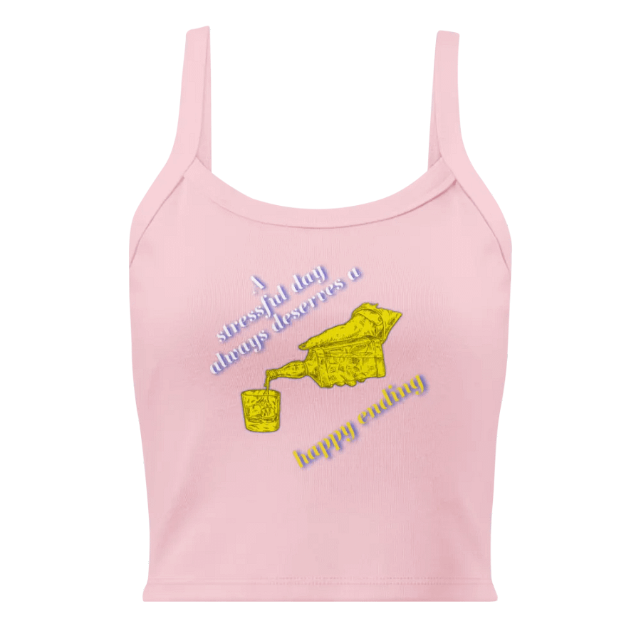 Happy Ending - Ladies Micro-rib Tank Top product image (17)