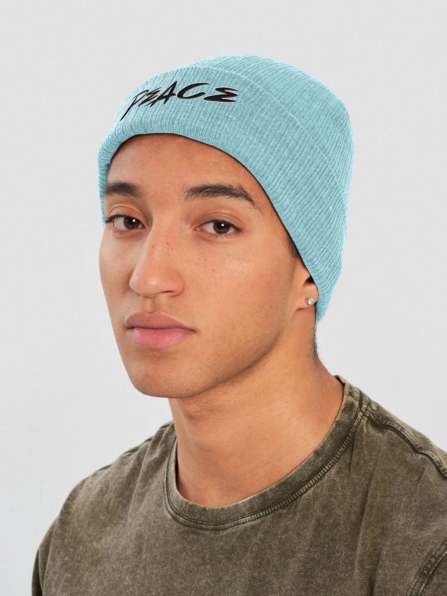Peace - Keep It Simple - Atlantis Ribbed Knit Beanie product image (3)
