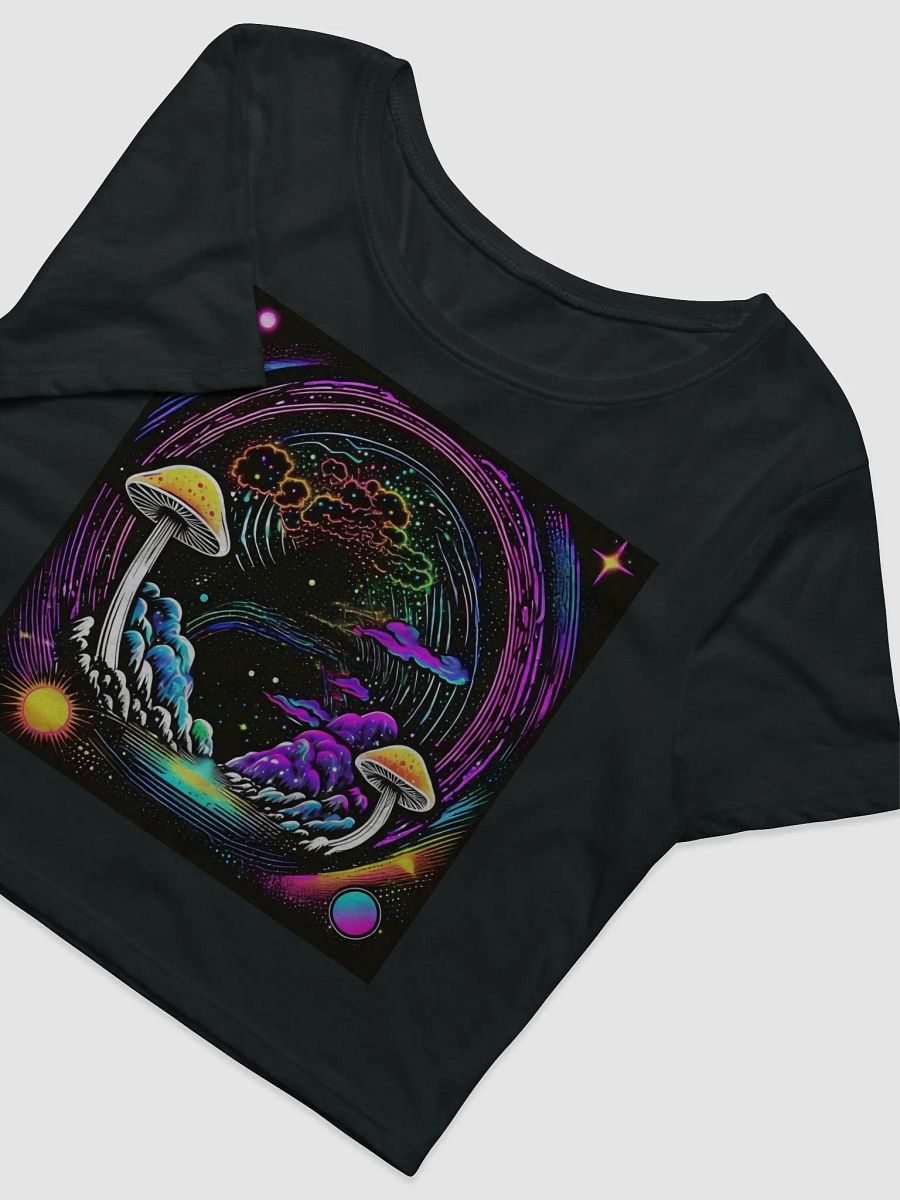 Psychedelic Celestial Weather Crop Top product image (3)