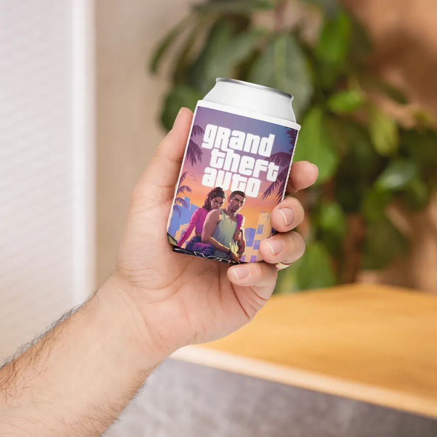 Gta 6 Coozie Can Cooler product image (6)
