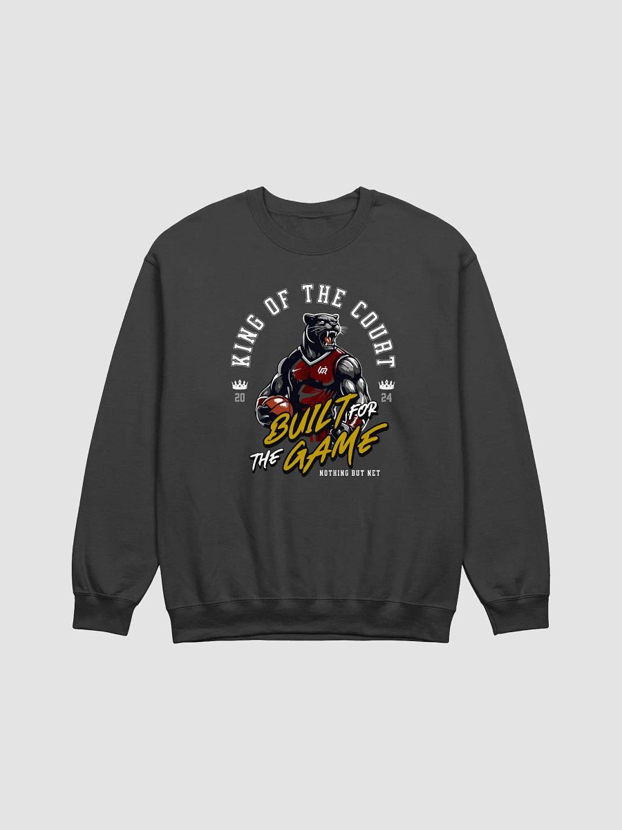 King of the Court Panther Crewneck Blk product image (1)