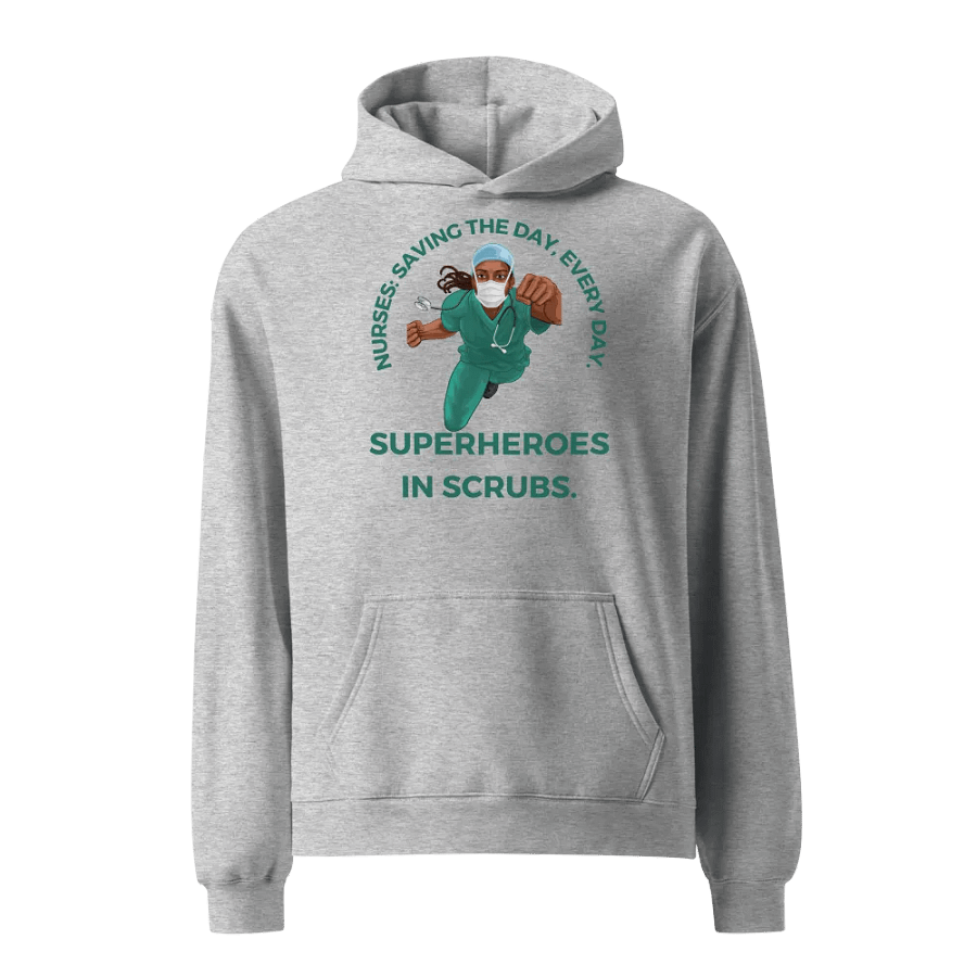 Nurse Superhero Appreciation Oversized Hoodie product image (1)