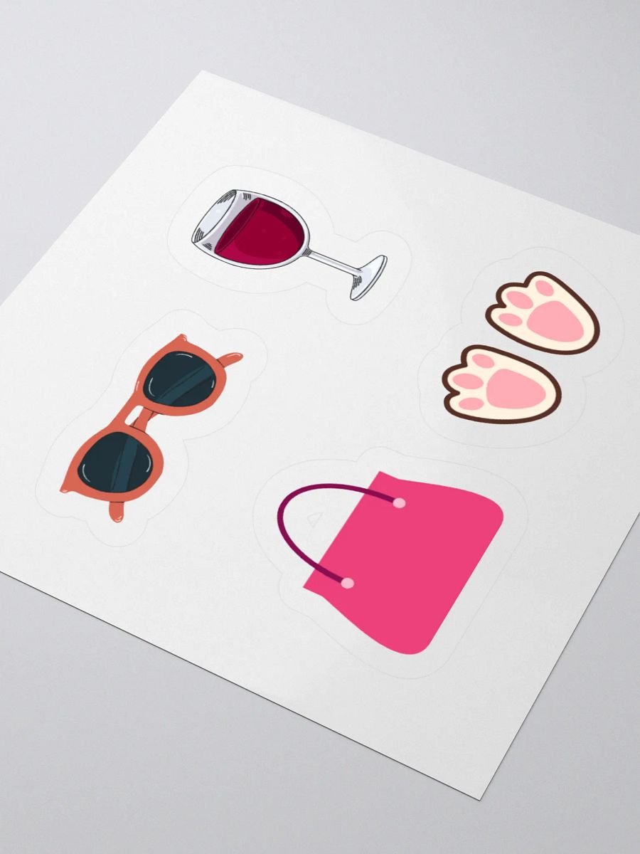 Chic Essentials Kiss Cut Sticker Set product image (3)