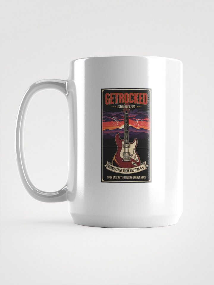 Vintage Rock Electric Guitar Mug product image (1)